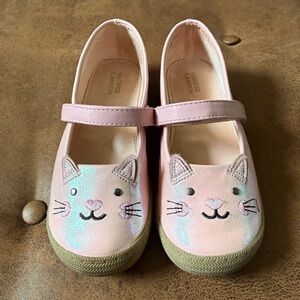 Harper Canyon Pink Cat Face Dress Shoes
